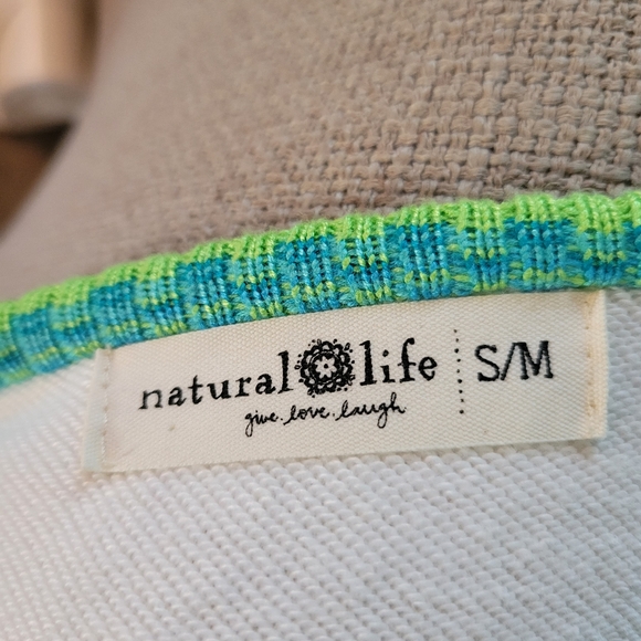 NWOT Natural Life Oversized Sweatshirt S/M - Picture 5 of 5